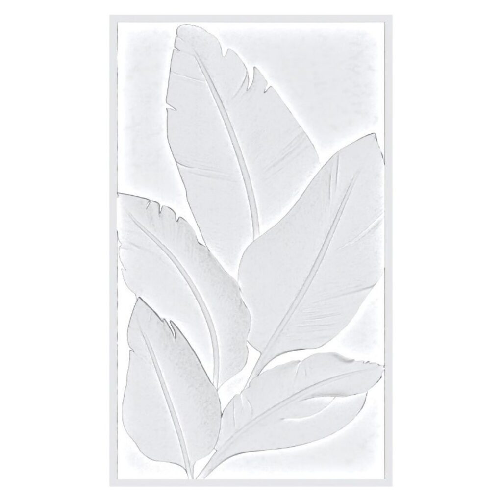 Pannello decorativo foglie