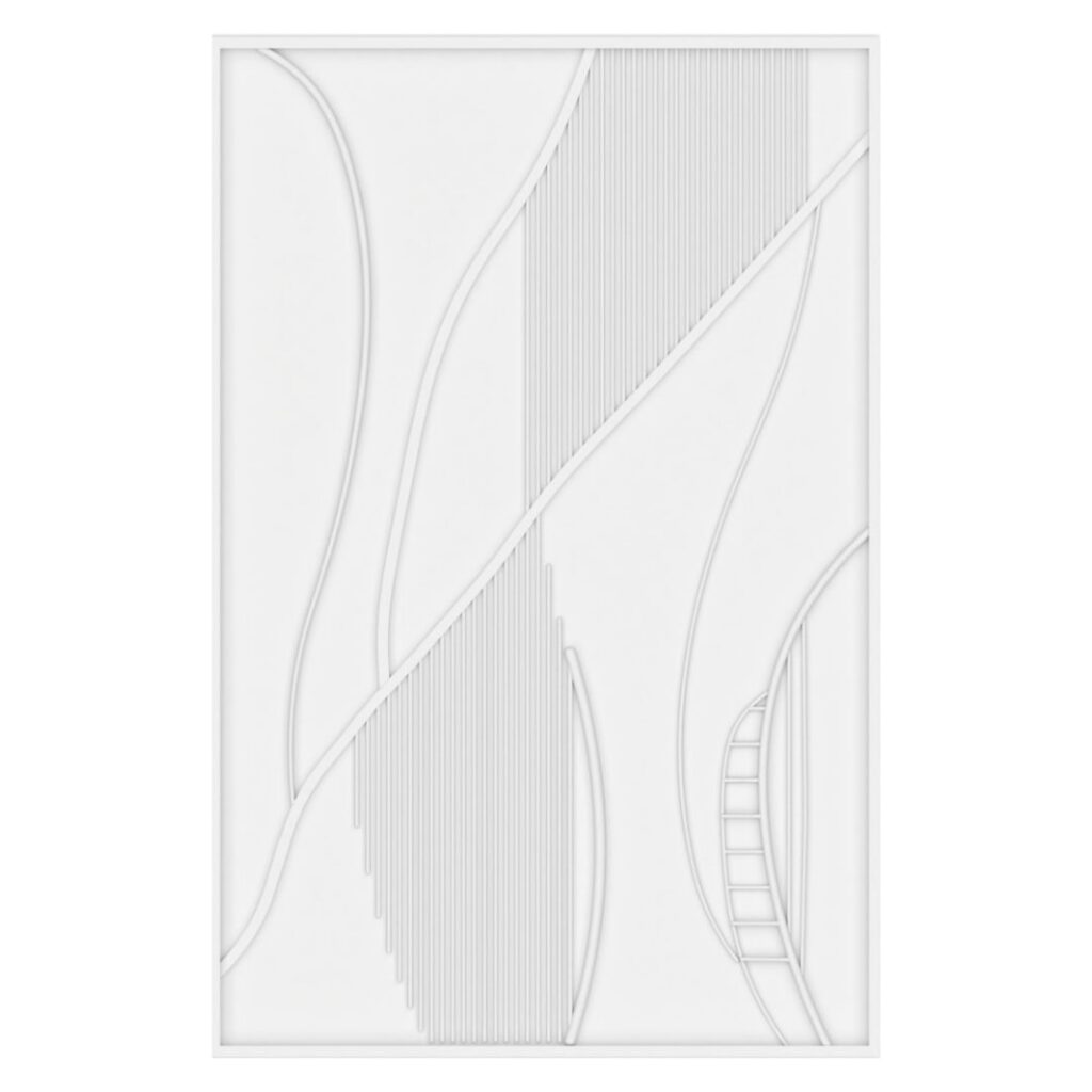 Pannello decorativo astratto